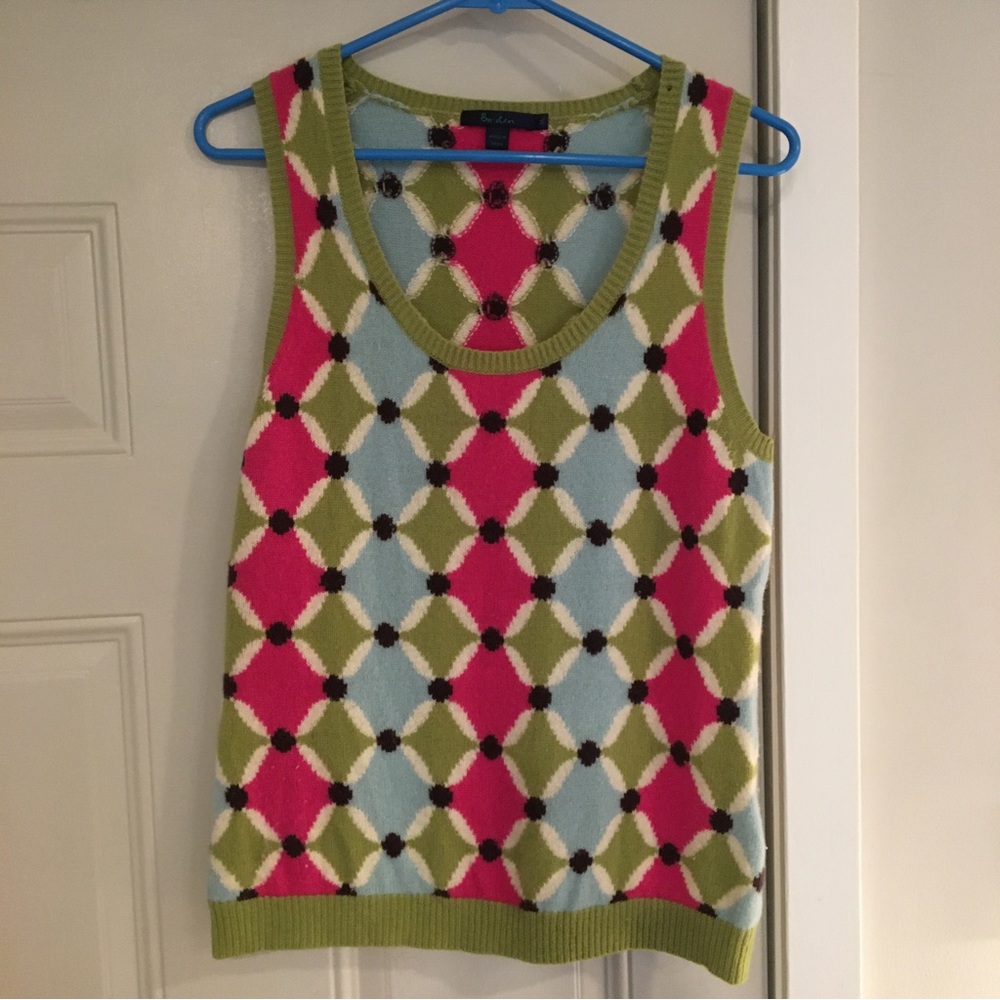 Boden wool vest